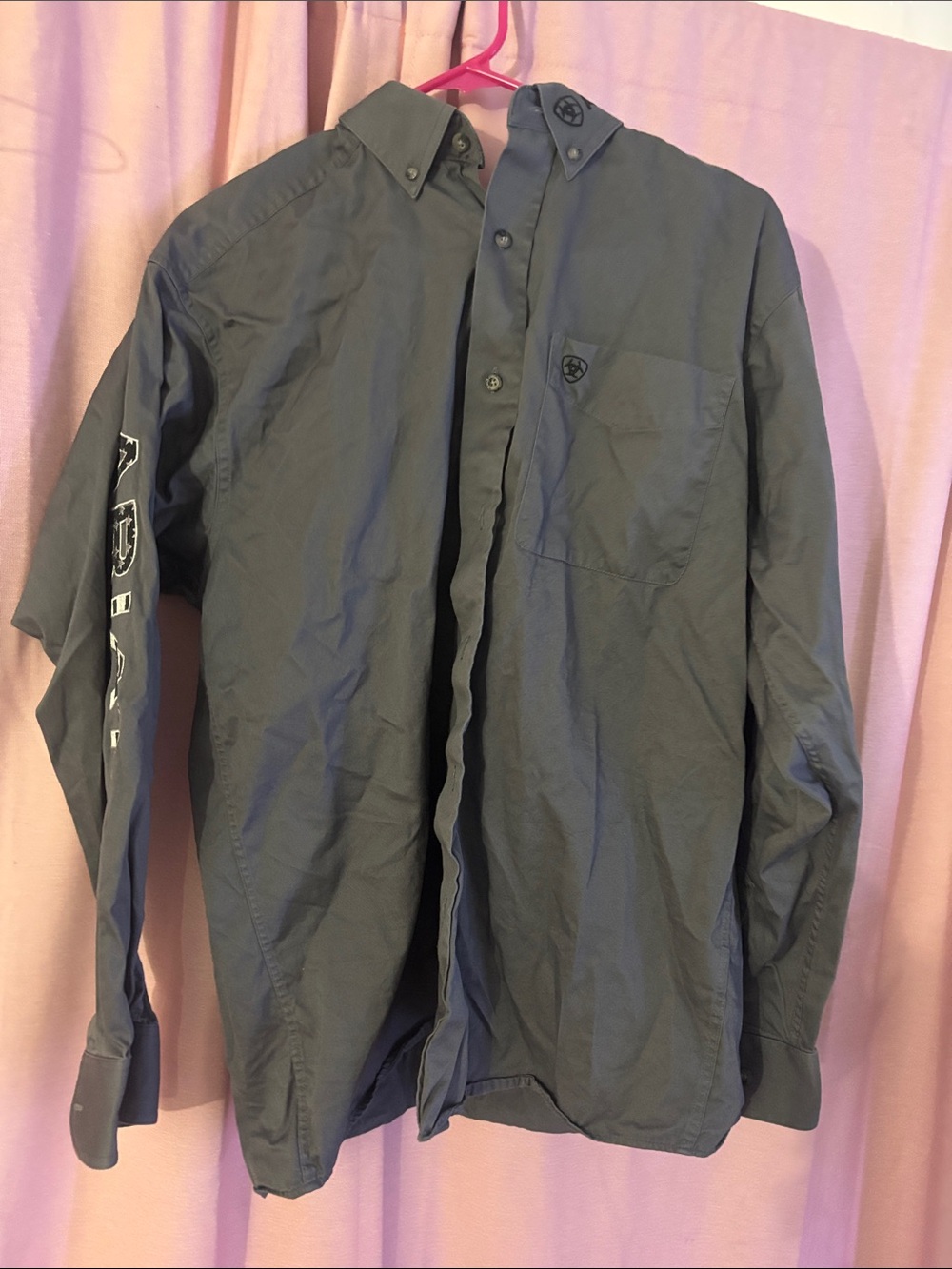 Ariat Charcoal Button-Down Shirt Jacket